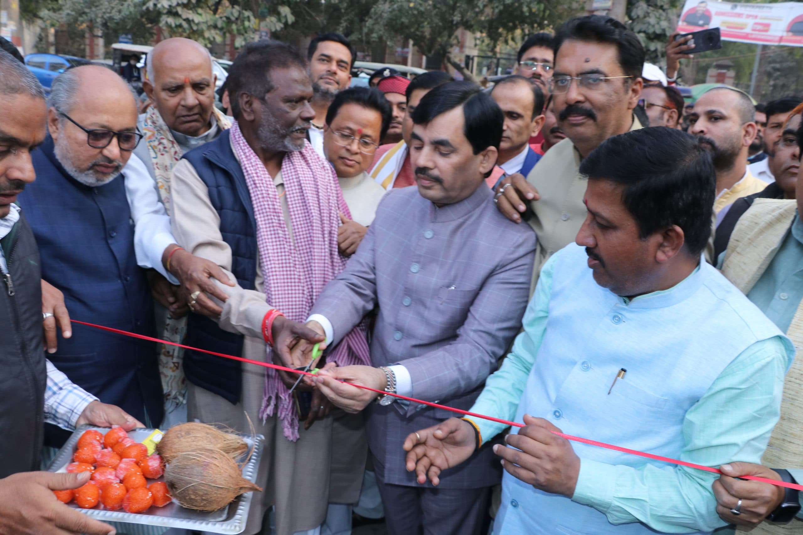 Bhagalpur News: पीएम की सभा को लेकर एनडीए का खुला कार्यालय