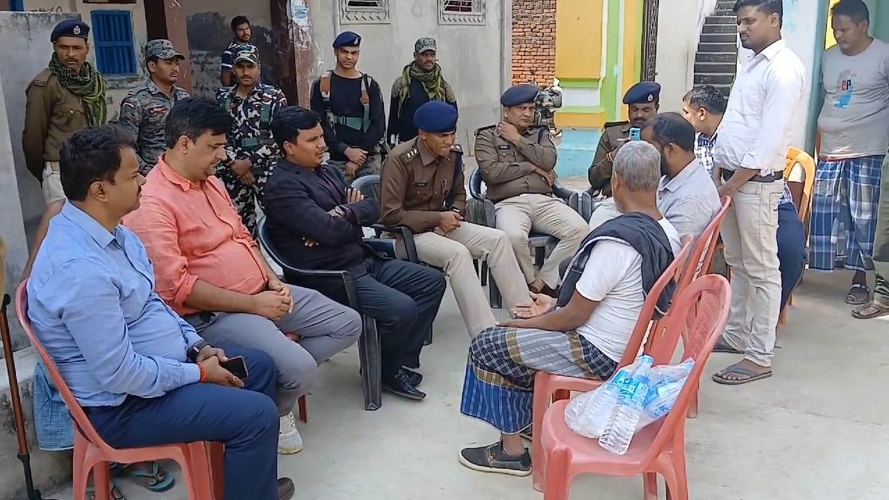 मजाक को लेकर विवाद के बाद तनाव, पुलिस ने मामला कराया शांत