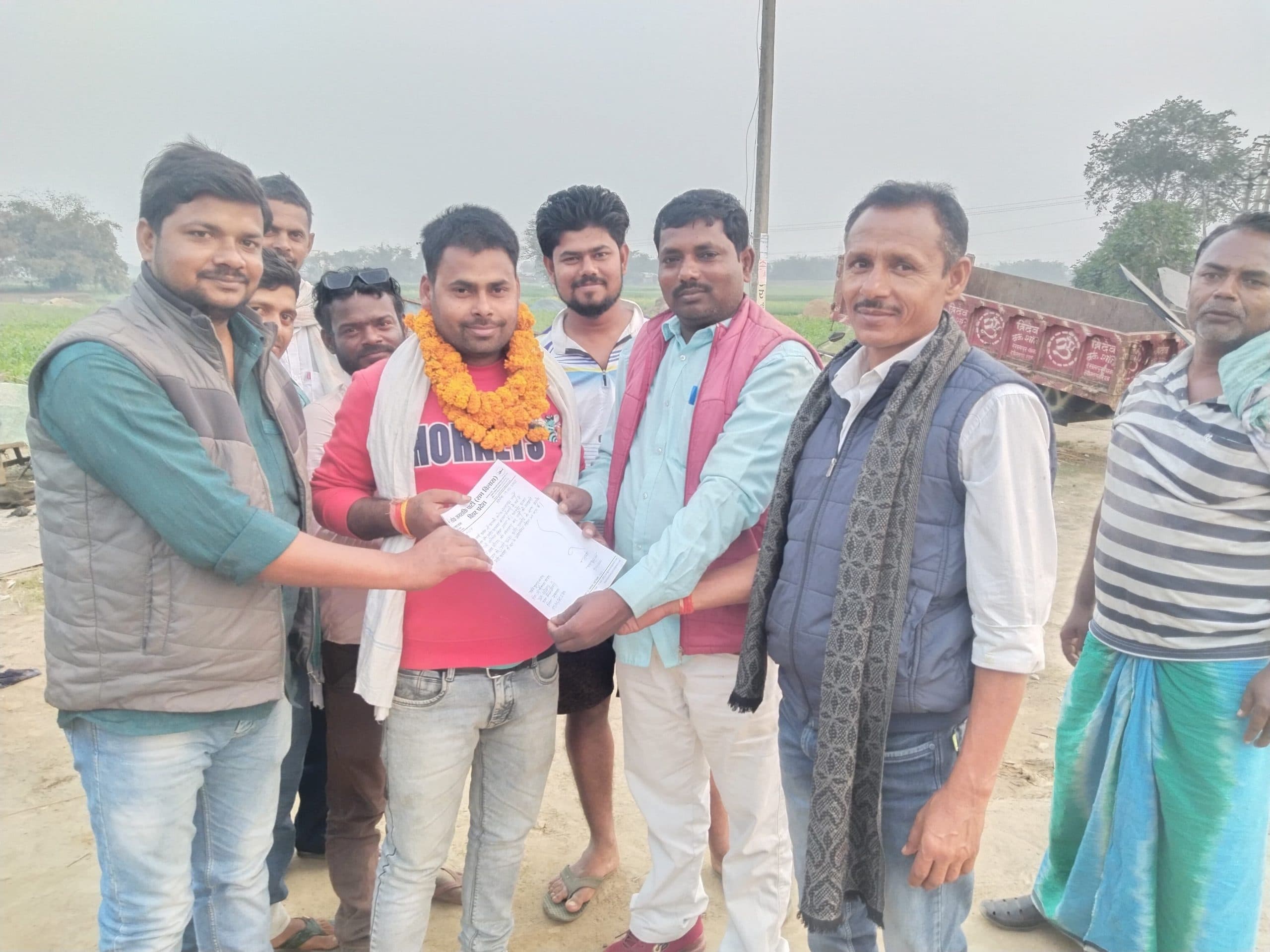 अमित बने लोजपा (रा) के प्रखंड अध्यक्ष