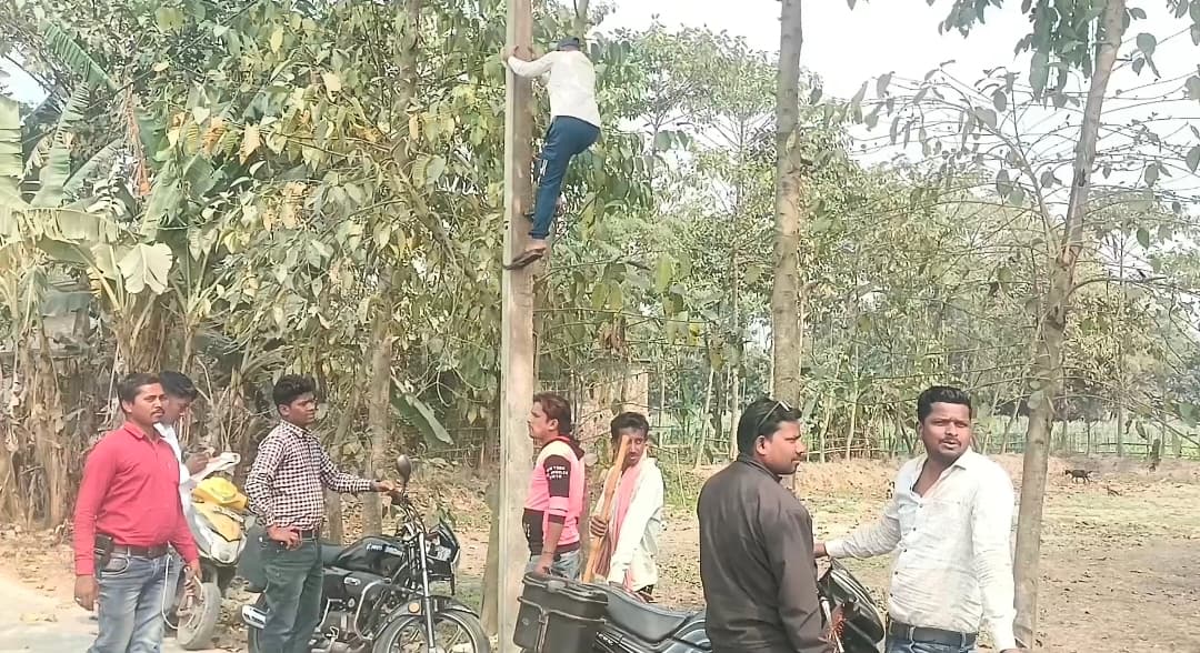 बलुआ में बकाया बिजली बिल की वसूली को लेकर अभियान चलाया गया