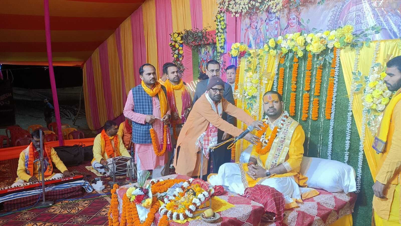 असुरों व पापियों के नाश के लिए हुआ प्रभु श्री राम का जन्म : कथावाचक