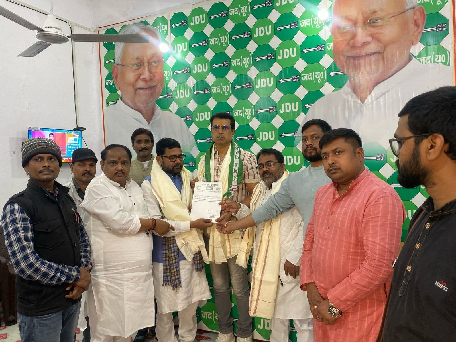 Bhagalpur News: शेखर पांडेय बनाये गये महानगर जदयू के वरीय उपाध्यक्ष