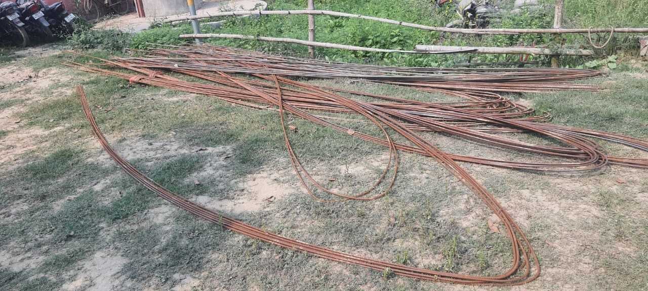 चोरी का सरिया सहित एक खरीदार गिरफ्तार