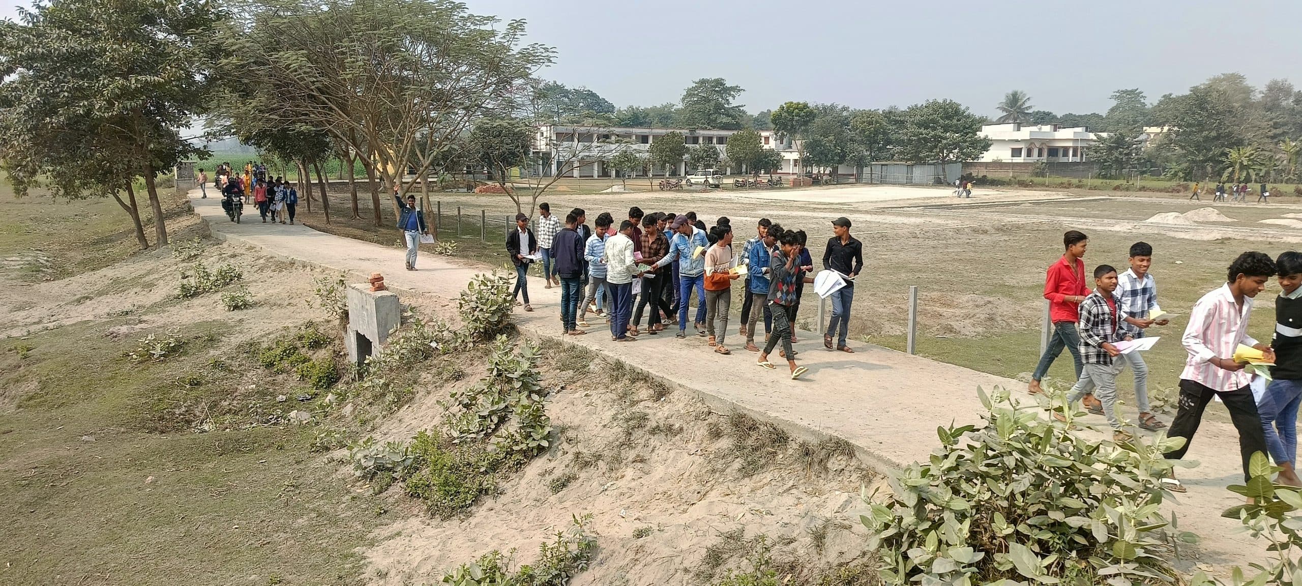 वीरपुर में पांचवें दिन 160 परीक्षार्थी रहे अनुपस्थित