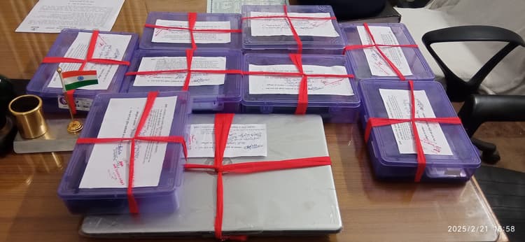 ईजी माय डायल एप से ठगी करने वाले दो सगे भाई समेत आठ साइबर ठग गिरफ्तार