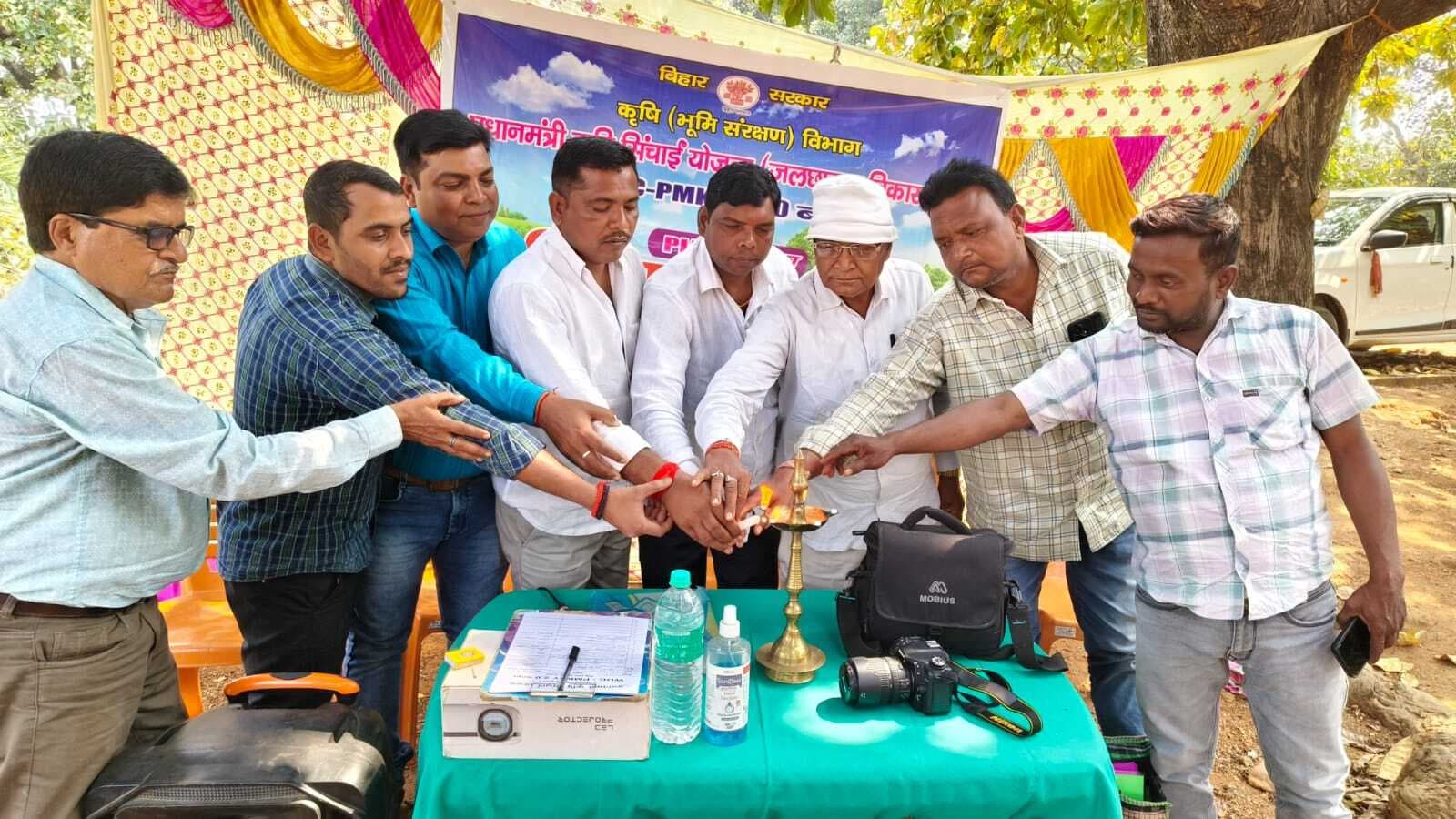 दामोदरा पंचायत के किसानों को समेकित कृषि प्रणाली पर मिला प्रशिक्षण