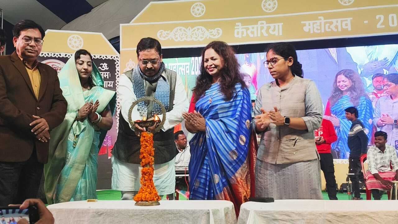 केसरिया की धरती ऐतिहासिक, भगवान बुद्ध आये थे यहां : सांसद