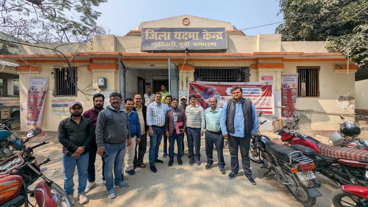 सघन टीबी अभियान का राज्य व केंद्र की टीम ने किया निरीक्षण