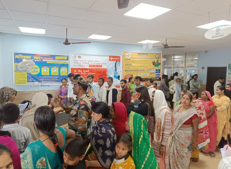 वायरल फीवर और खासी के चपेट में लोग