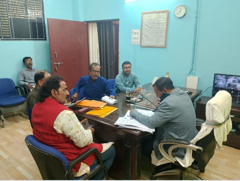 बीएलटीएफ की हुई बैठक टीकाकरण को सफल बनाने पर चर्चा