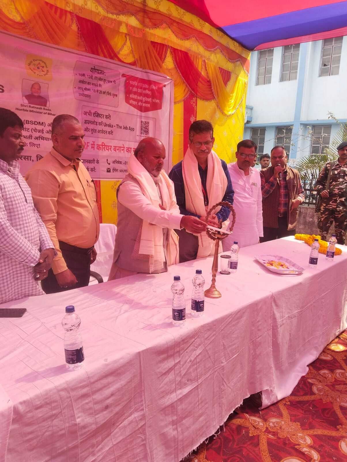 नियोजन शिविर में 100 से अधिक अभ्यार्थियों का हुआ चयन