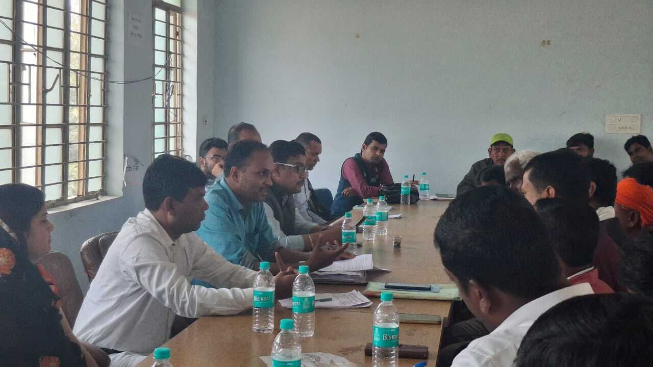 पंस की बैठक में आंगनबाड़ी में वसूली का गूंजा मामला