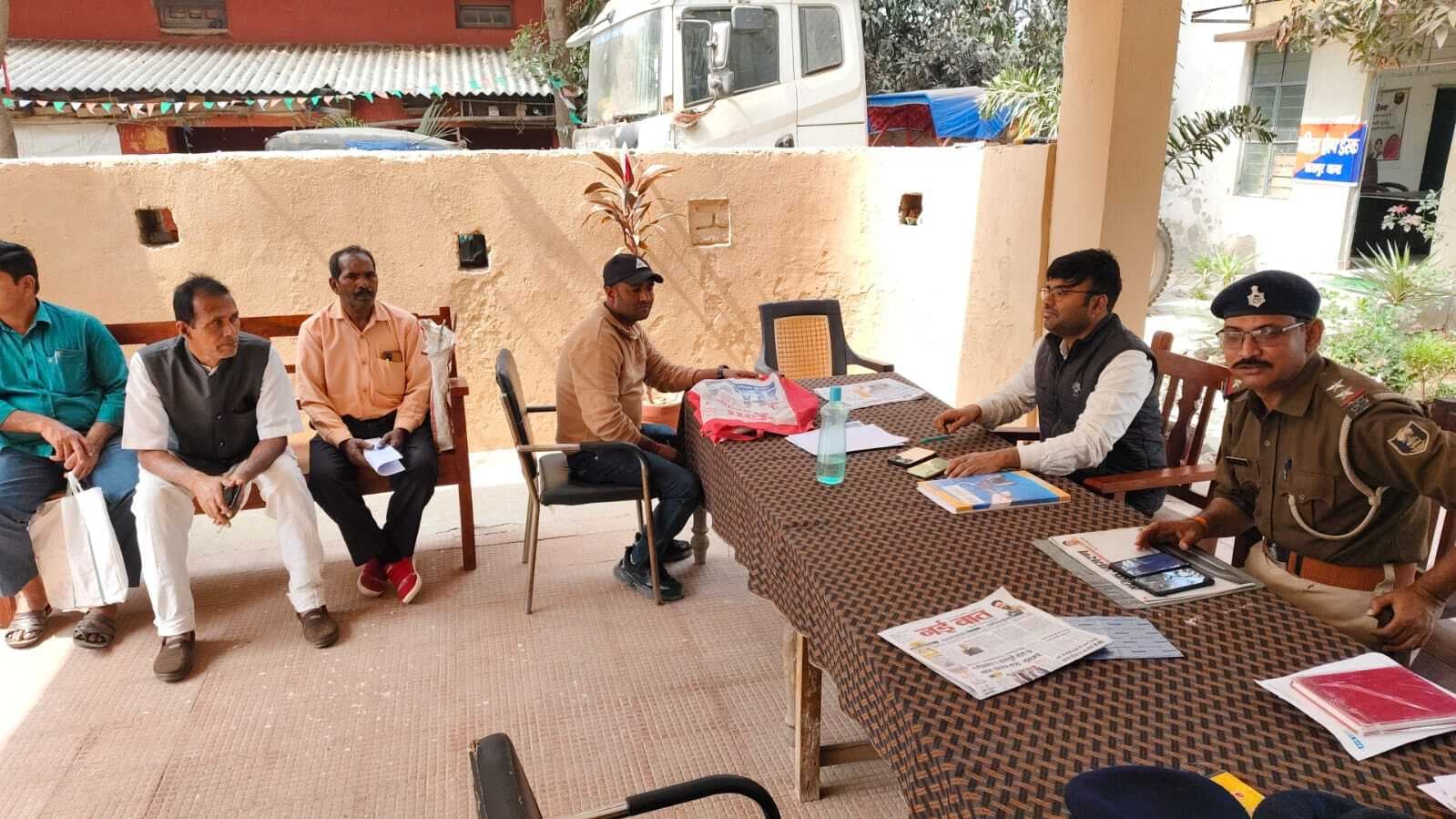 जनता दरबार में दोनों पक्षों ने जताई सहमति, पांच मामलों का निबटारा