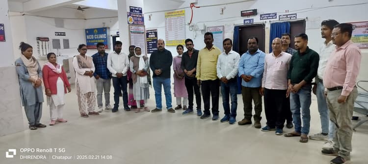 सीएचसी आदेशपाल के निधन पर शोकसभा