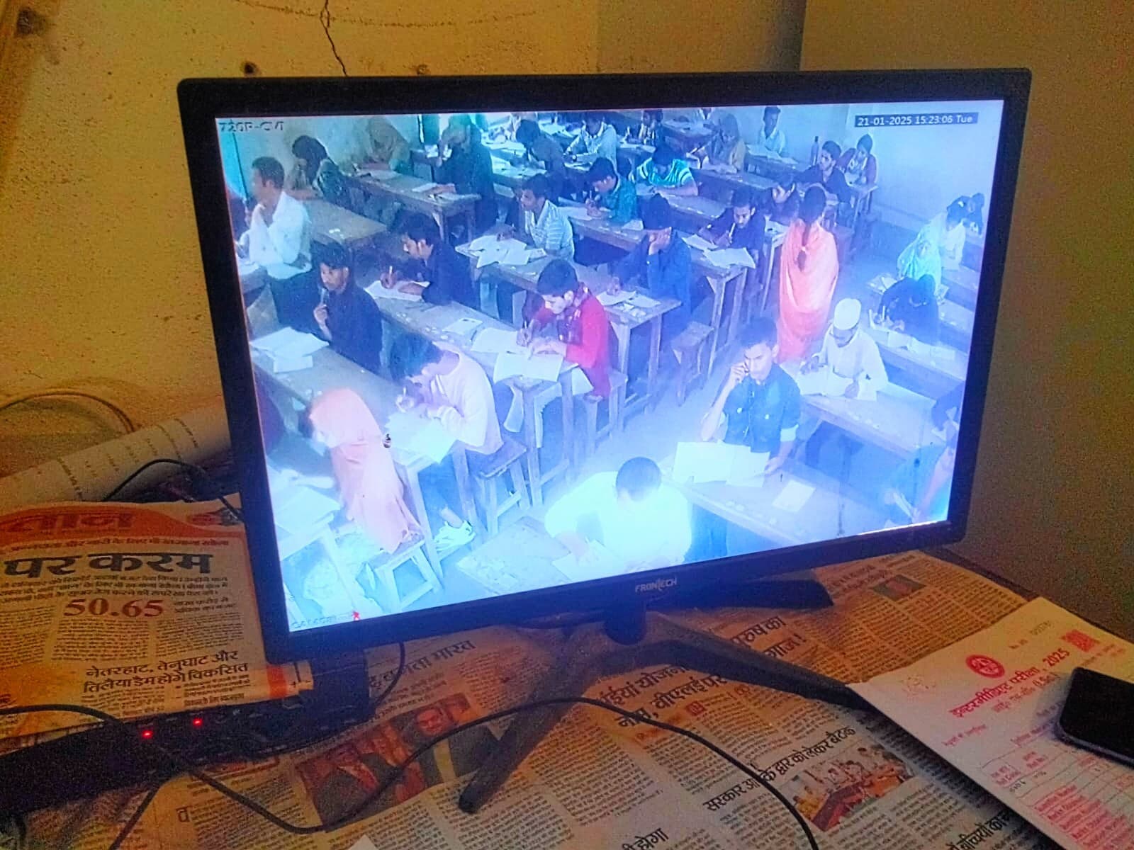 सीसीटीवी की निगरानी में शांतिपूर्वक हुई मैट्रिक व इंटर की परीक्षा