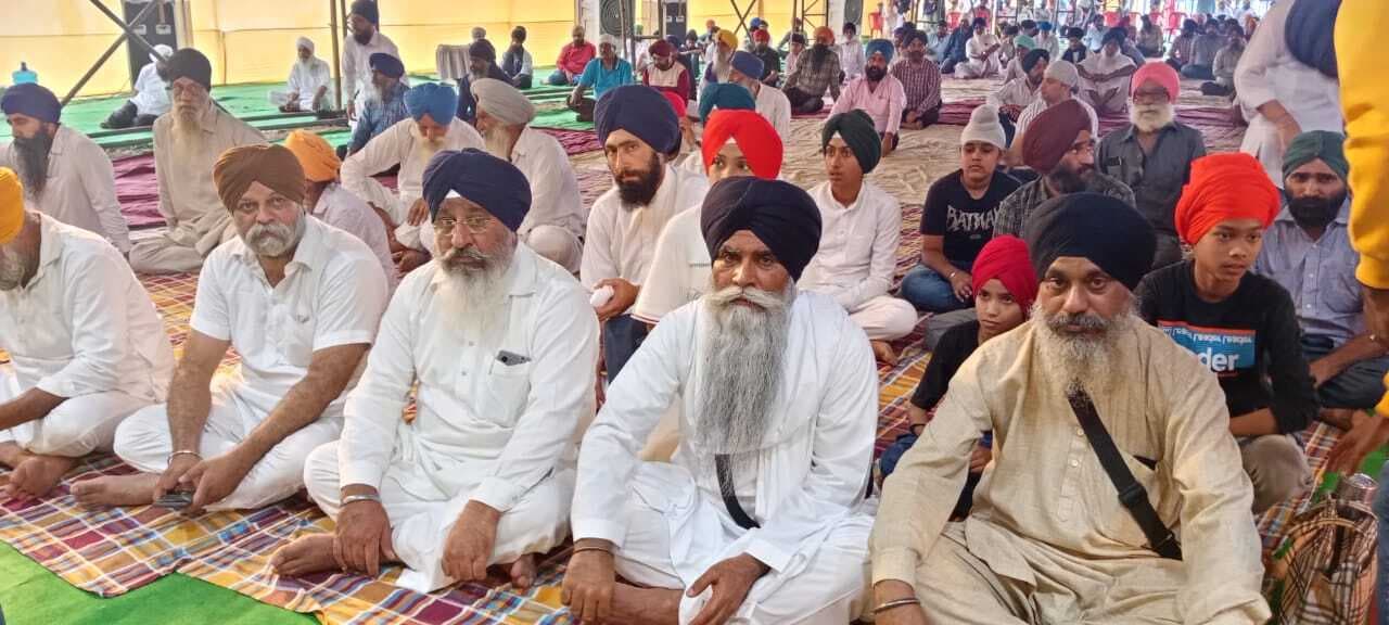 Jamshedpur news. जेम्को में बाबा दीप सिंह का शहीदी दिवस पर कीर्तन दरबार सजा