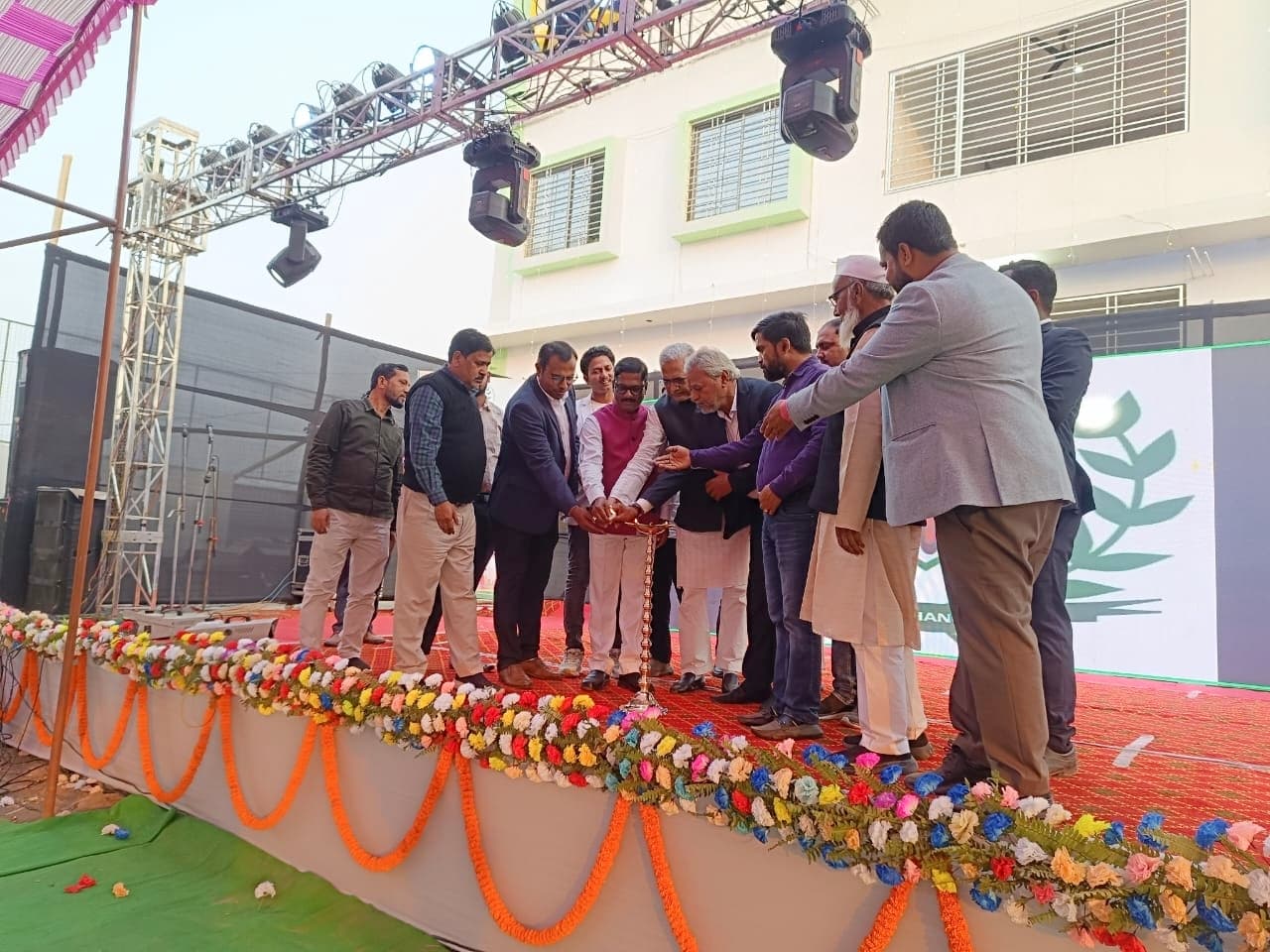 डीपीएस में वार्षिक महोत्सव का आयोजन, बच्चों ने बिखरे जलवे