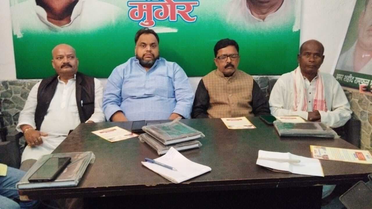 प्रधानमंत्री की सभा में भाग लेने मुंगेर से जायेंगे हजारों एनडीए कार्यकर्ता