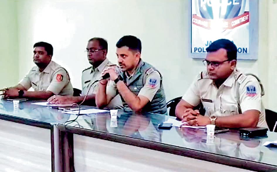 महाशिवरात्रि पर जामुड़िया में शांति समिति की हुई बैठक