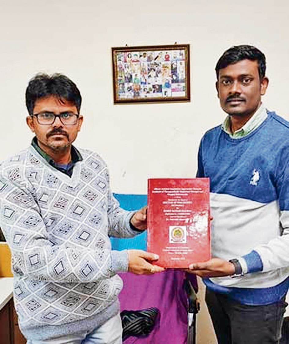 Gaya News : सीयूएसबी के शोधार्थी रोहित कुमार मौर्य का केमवेदा लाइफ साइंसेज में हुआ प्लेसमेंट