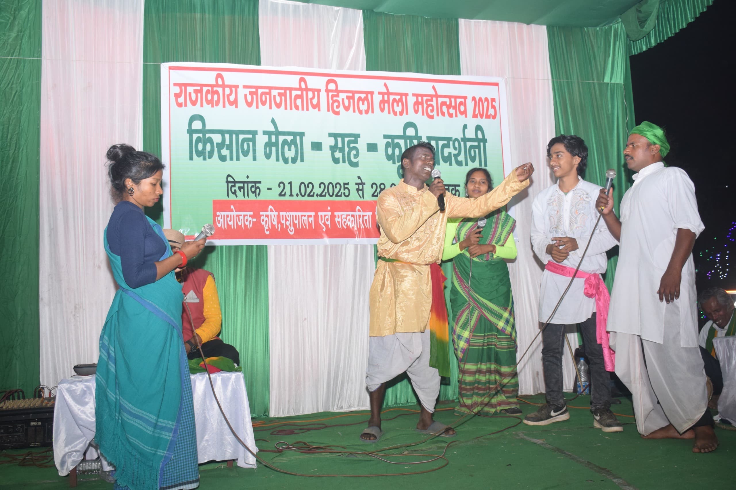 जनजातीय हिजला मेला महोत्सव. 50 व 100 मीटर की दौड़ में दीपक व देवराज रहे अव्वल