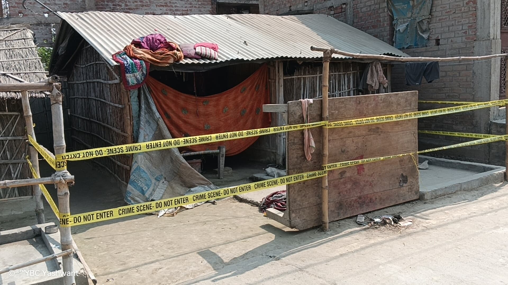 बूढ़ी गंडक ढाव से महिला की लाश पुलिस ने किया बरामद