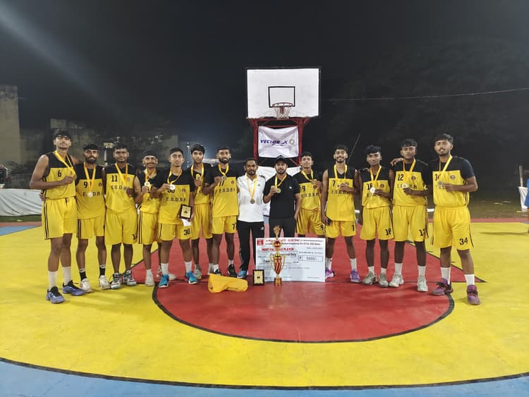 UNDER 23 BASKETBALL : पूर्वी सिंहभूम अंडर-23 बास्केटबॉल टीम चैंपियन