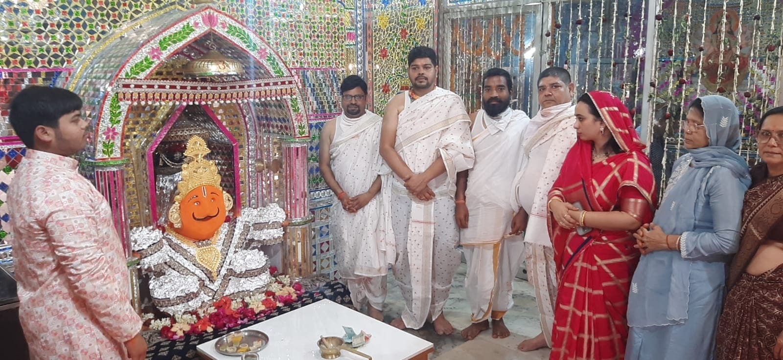 माता पद्मावती व बाबा भैरव की पूजा कर मांगी सुख, शांति व समृद्धि