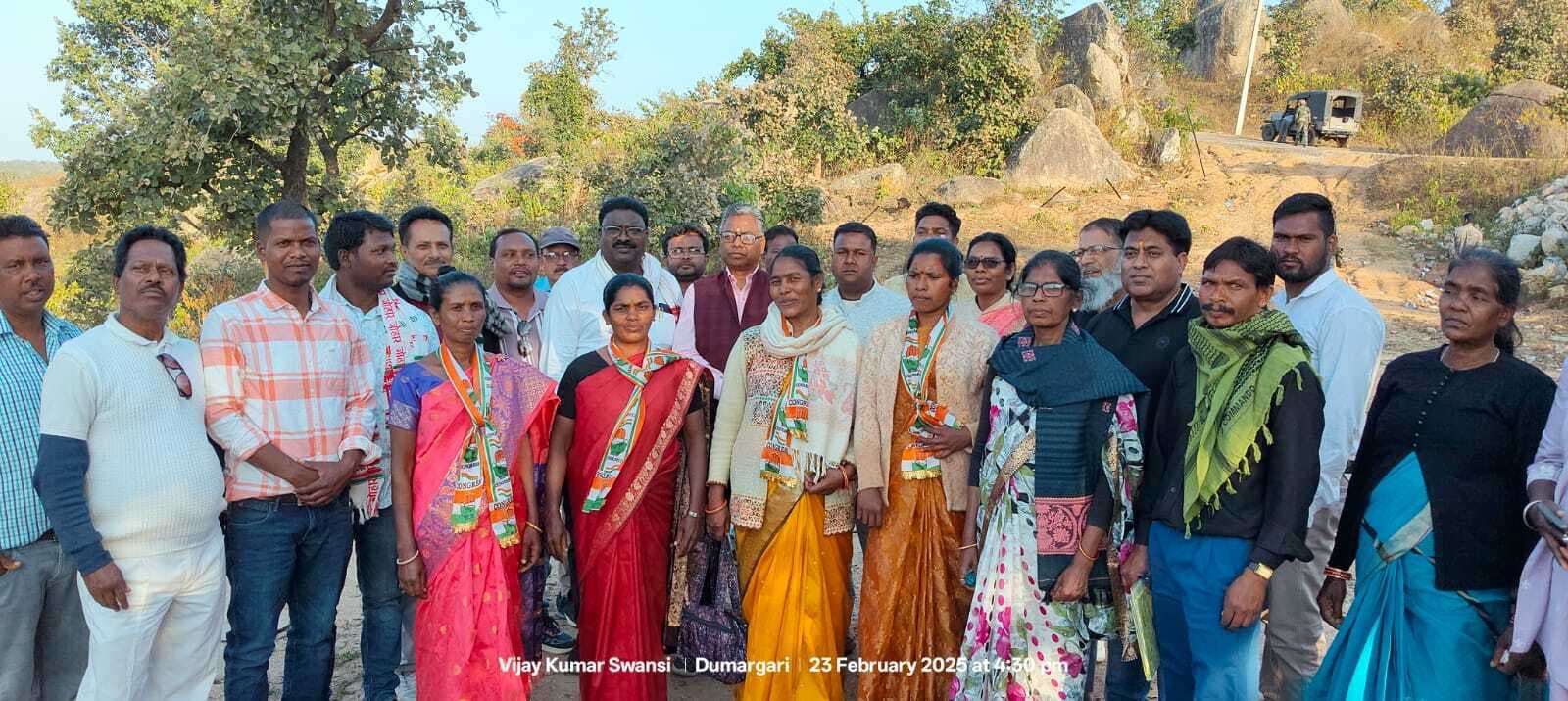 आदिवासी कांग्रेस का कर्रा प्रखंड कमेटी का गठन
