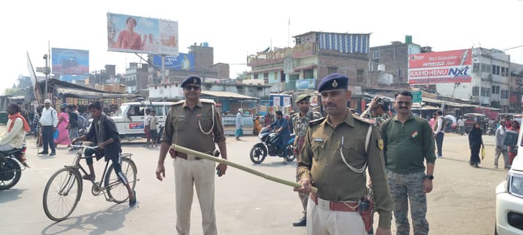 एनएच 31 व 81 पर बरती गयी विशेष चौकसी