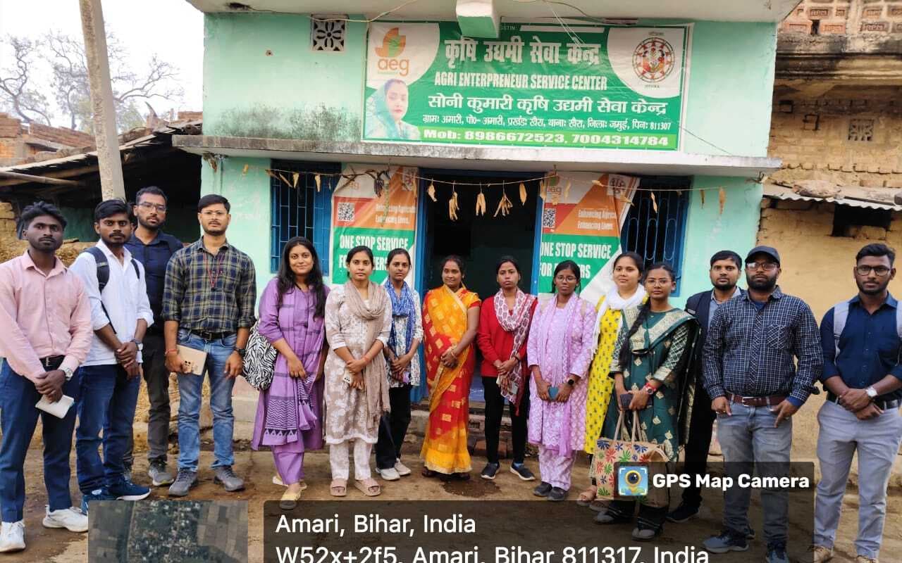 नव नियुक्त प्रखंड कृषि पदाधिकारियों का जीविका में प्रशिक्षण सह प्रक्षेत्र भ्रमण