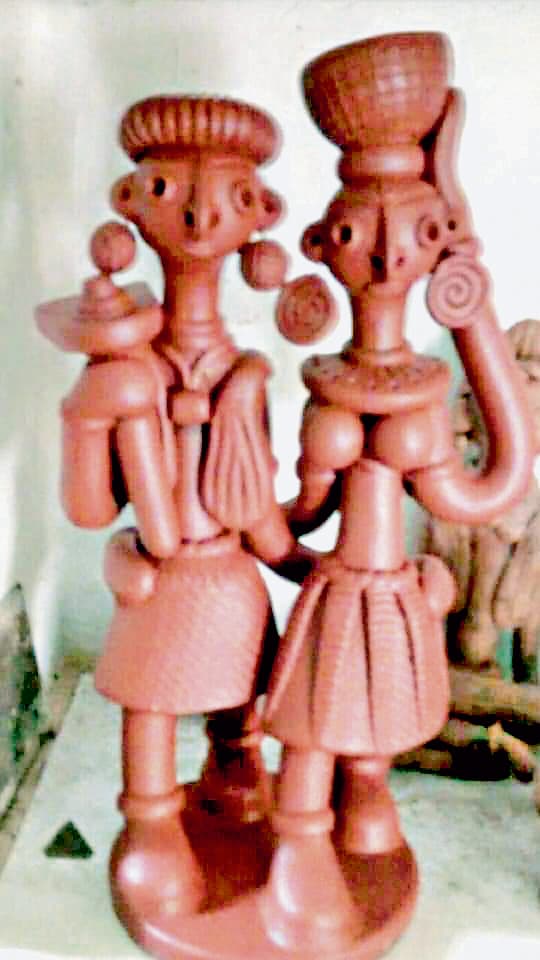 पांचमुड़ा की टेराकोटा गुड़िया ने देश-विदेश में बनायी पहचान