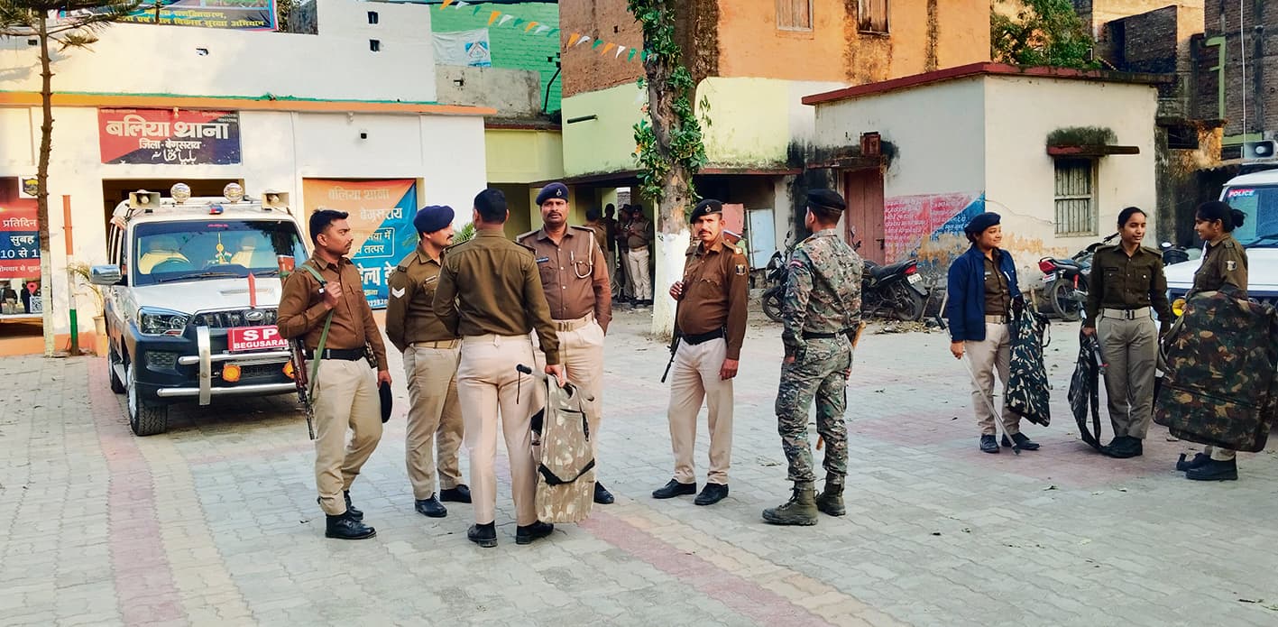 बलिया में पांच वर्षीय बच्ची के साथ दुष्कर्म के बाद तनाव, पुलिस कर रही कैंप