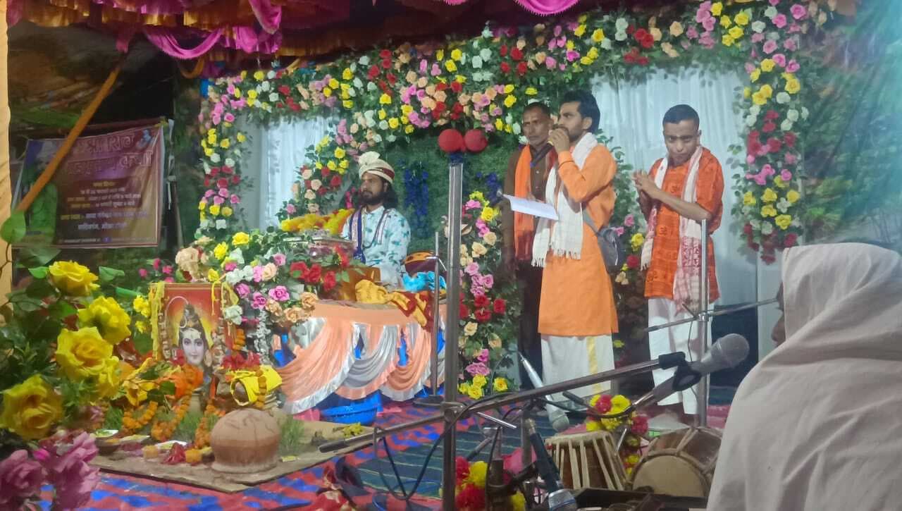 गंगेश्वरनाथ धाम में शिवपुराण कथा का दिव्य आयोजन