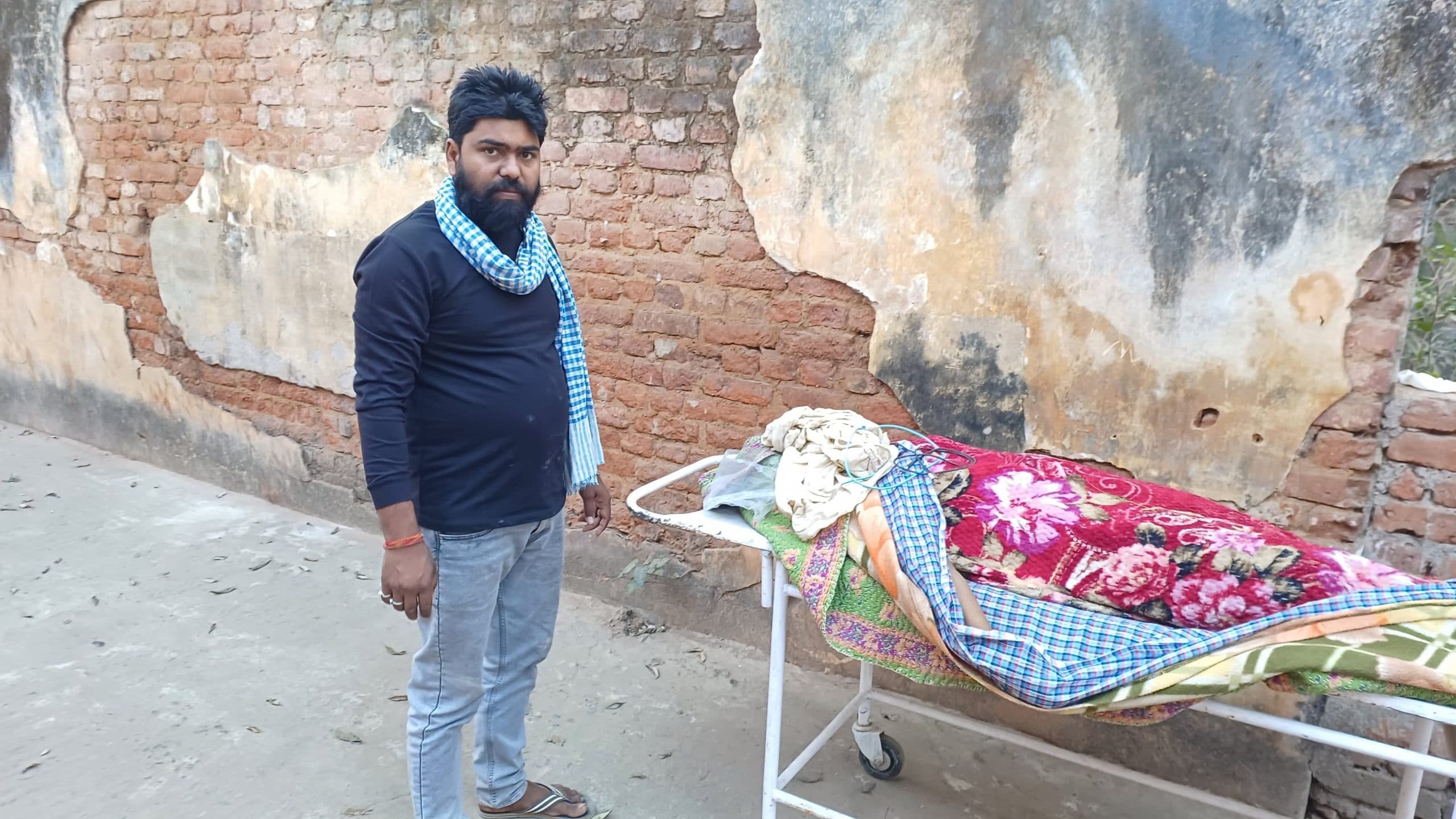 Deoghanr news :महिला की मौत, चार्जर केबल से पैर बांधने व दुपट्टे से गला दबाकर हत्या का आरोप