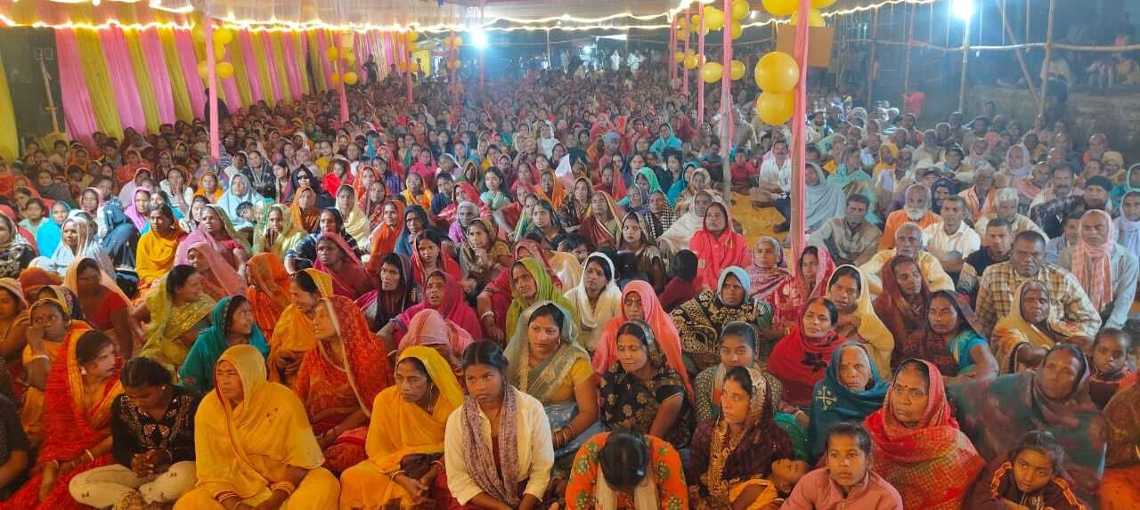 सात दिवसीय शिव पुराण कथा का हुआ समापन