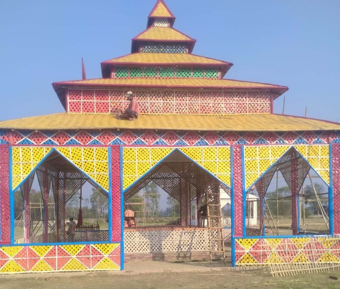 महलबाड़ी में श्री श्री 108 महाविष्णु यज्ञ के अनुष्ठान को लेकर कमेटी  गठित