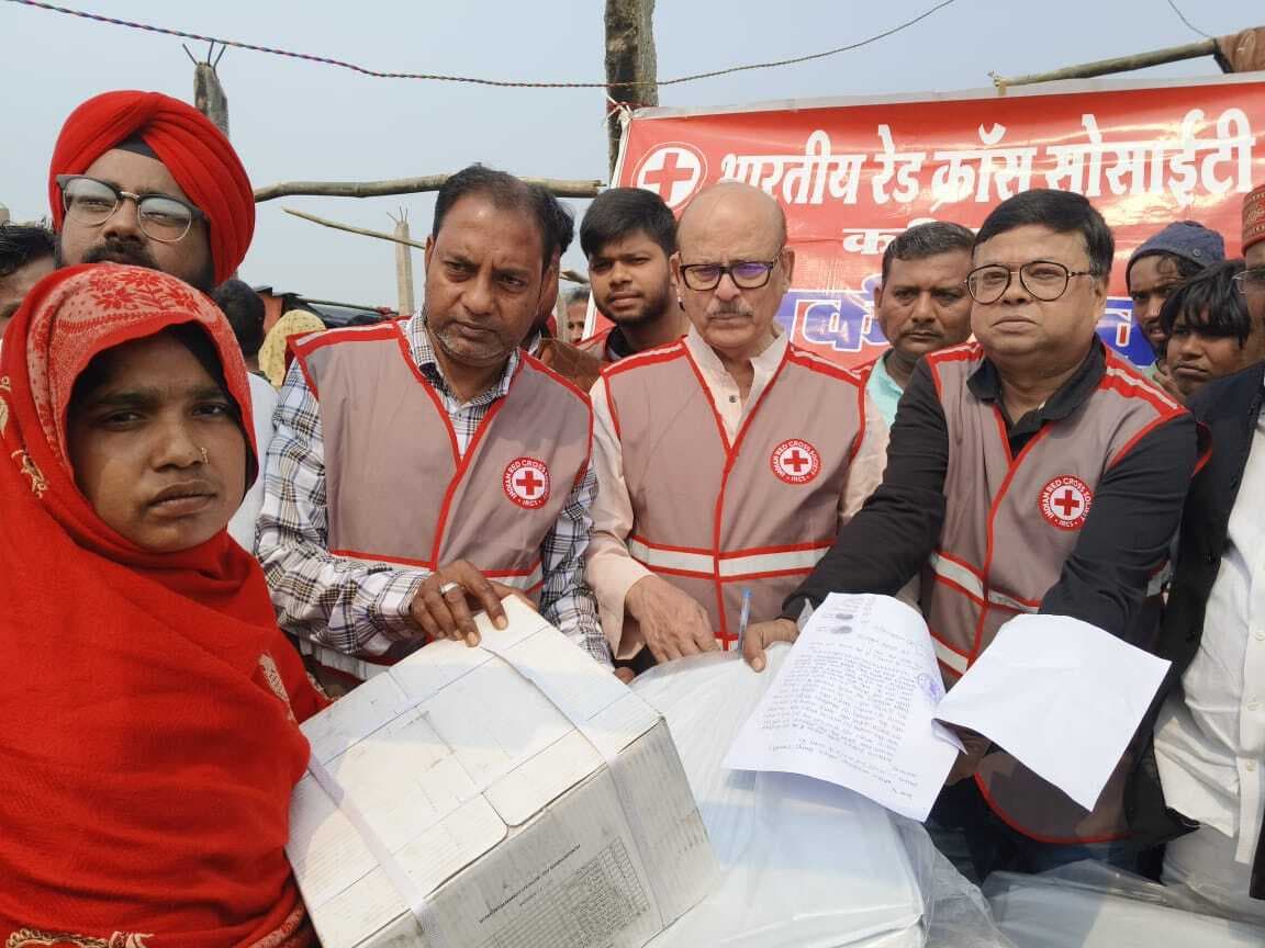 रेडक्रास दूसरे संस्थानों के लिए  है प्रेरणा स्त्रोत : सांसद
