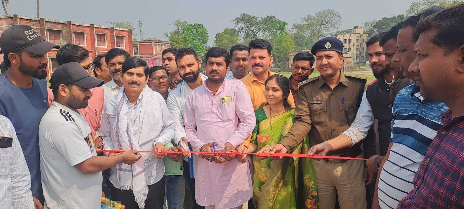 उद्घाटन मैच में भालूका टीम ने मिर्जापुर को छह विक्रेट से किया पराजित