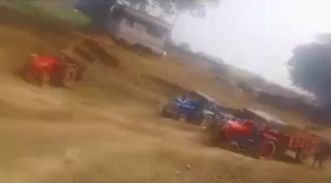 अवैध बालू खनन का विरोध करने पर विवाद, वीडियो वायरल