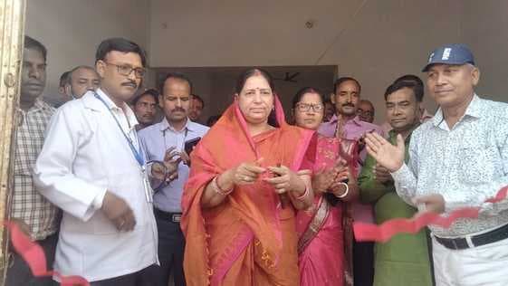 धमसांय के शिवरात्रि मेले में निशुल्क हेल्थ कैंप आयोजित