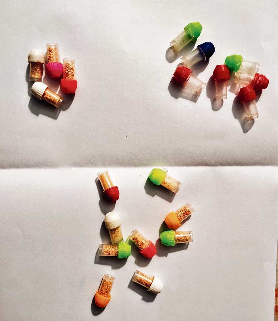 hajipur news. 4.93 ग्राम कोटा के साथ दो धंधेबाज गिरफ्तार