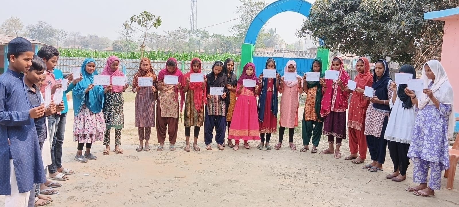 प्रखंड के सभी मदरसों में वस्तानिया की परीक्षा संपन्न