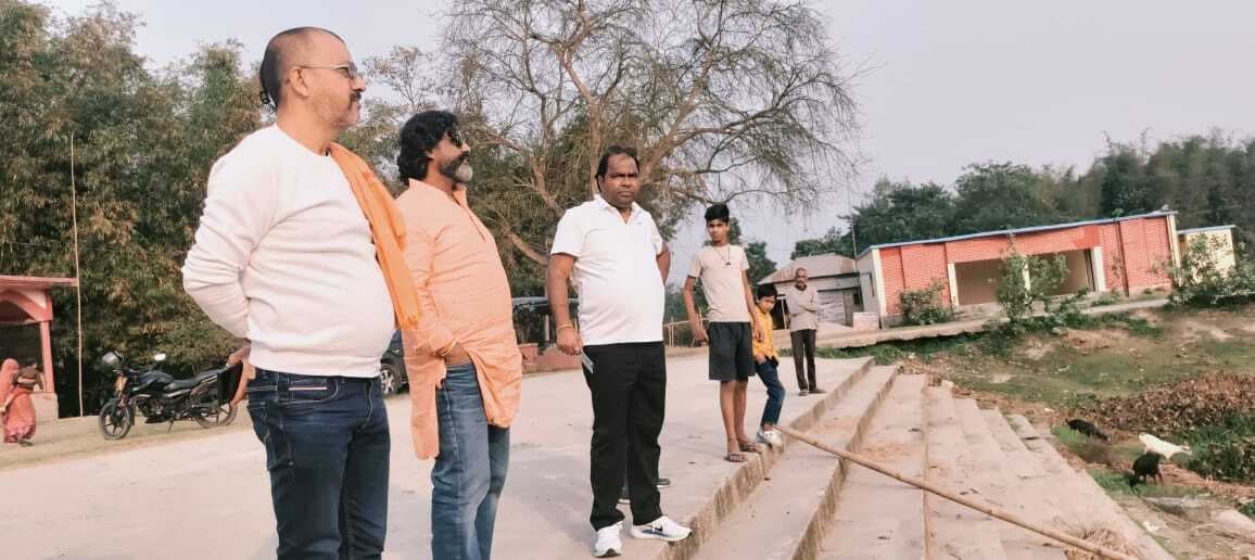 ब्राह्मण टोला स्थित जलाशय में गंगा महाआरती कल