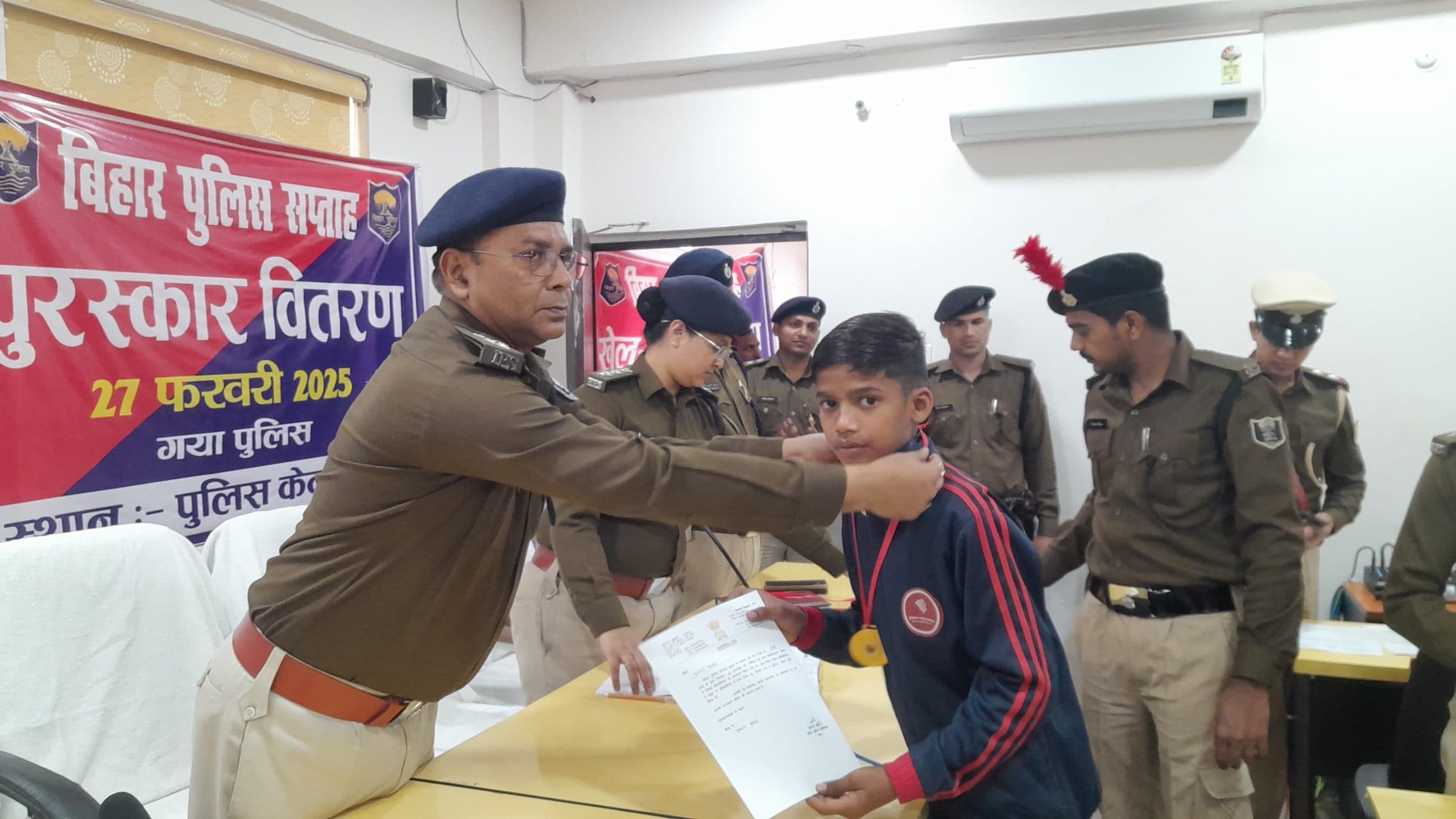 एसएसपी ने विजेताओं को किया सम्मानित