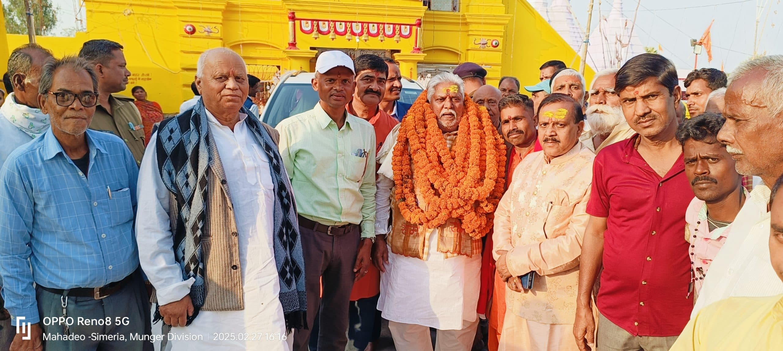 सहकारिता मंत्री ने बाबा धनेश्वरनाथ मंदिर में की पूजा-अर्चना