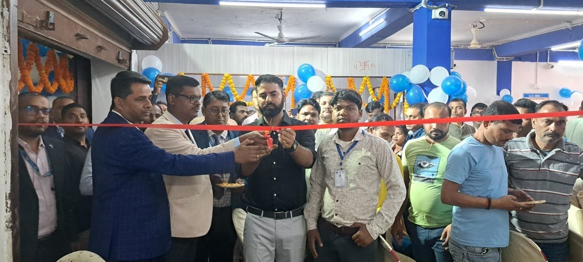 बैंक ऑफ इंडिया के शाखा का बीडीओ ने किया उदघाटन