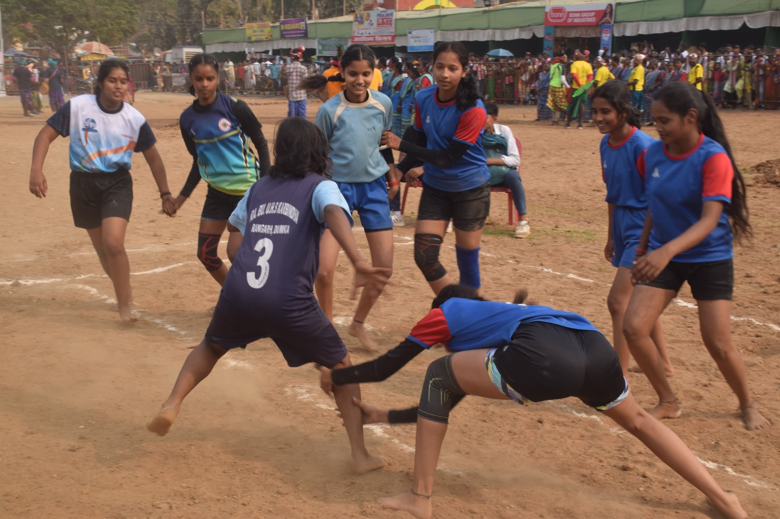 हिजला महोत्सव. कबड्डी पुरुष वर्ग का खिताब दुमका व महिला वर्ग का रहा देवघर के नाम