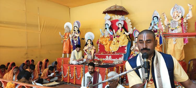 Bokaro News : करगली गेट : नौ दिवसीय मानस पाठ व महायज्ञ शुरू