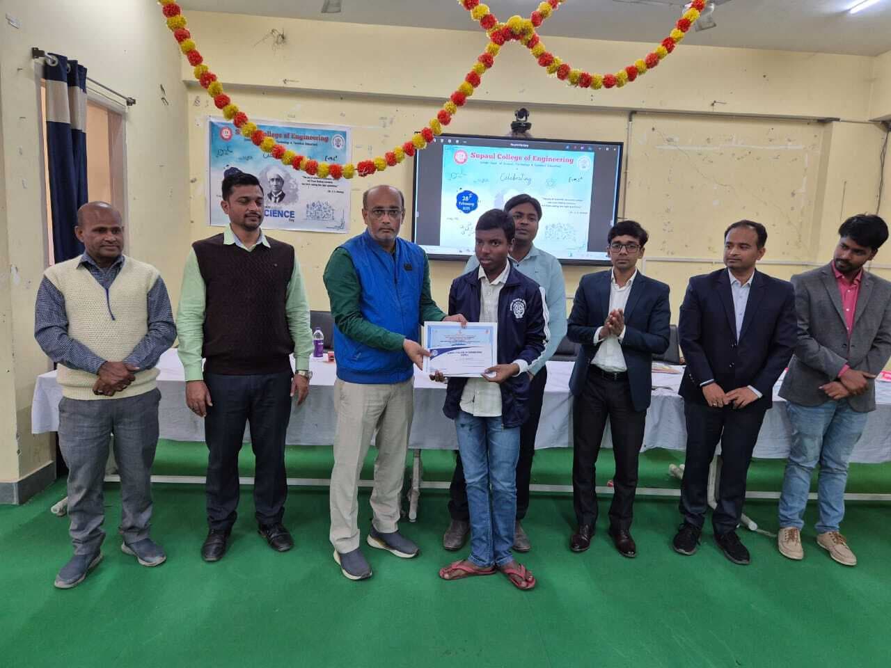 राष्ट्रीय विज्ञान दिवस का किया गया आयोजन